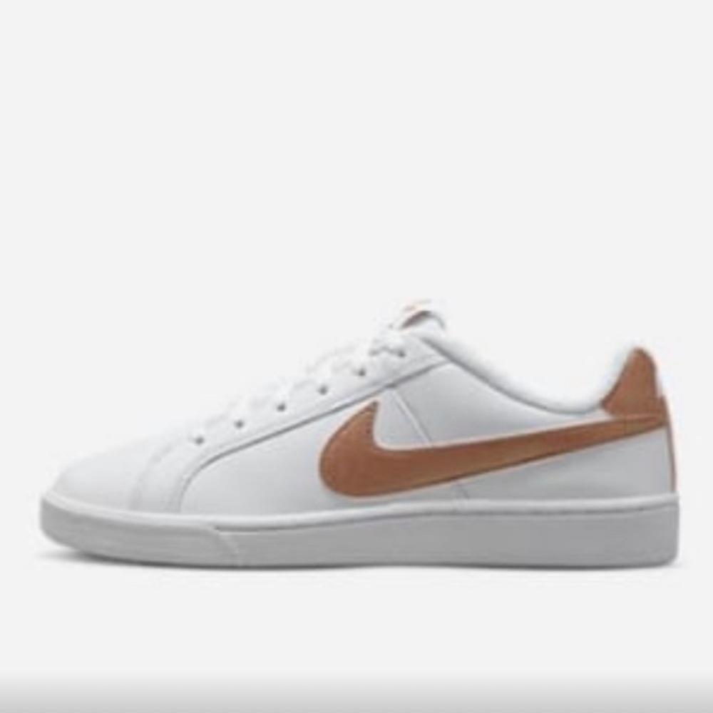 Nike Court Royale | White with a Rose Gold Swoosh | Women’s Size 8.5 - Picture 4 of 8